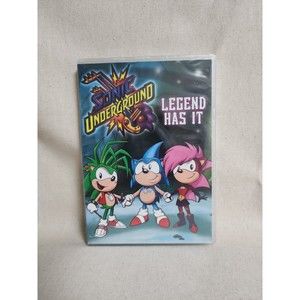 2010 Sonic Underground Legend Has It DVD SEALED Sega Video Game Animated Series